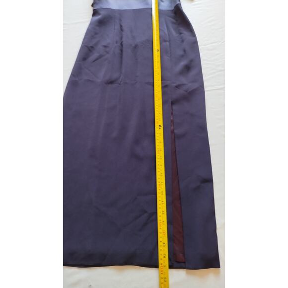 NWT Tahari Plum Straight Dress with Square Neckline size 10. - Picture 14 of 16